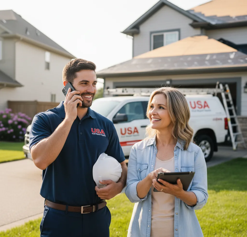 USA Roof Repair Experts customer support in Tinley Park