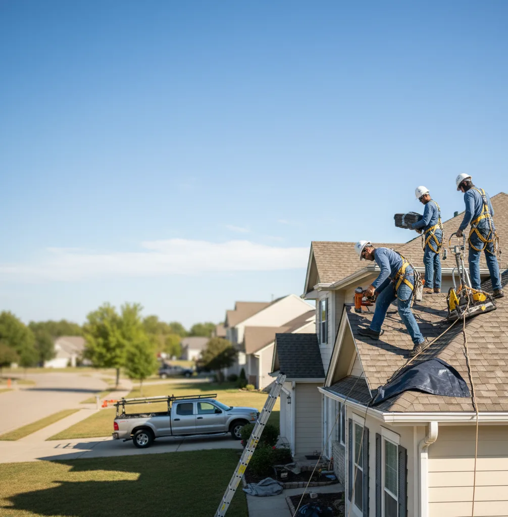 Roof Repair in Tinley Park
